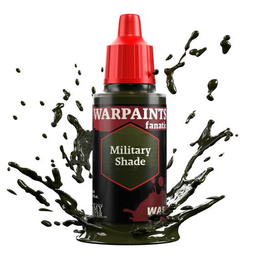 Military Shade Paint - Warpaints Fanatic Wash 18ml - The Army Painter