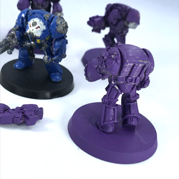 Space Marines Terminator Squad Rogue Trader - Warhammer 40K - Mostly Metal C3785