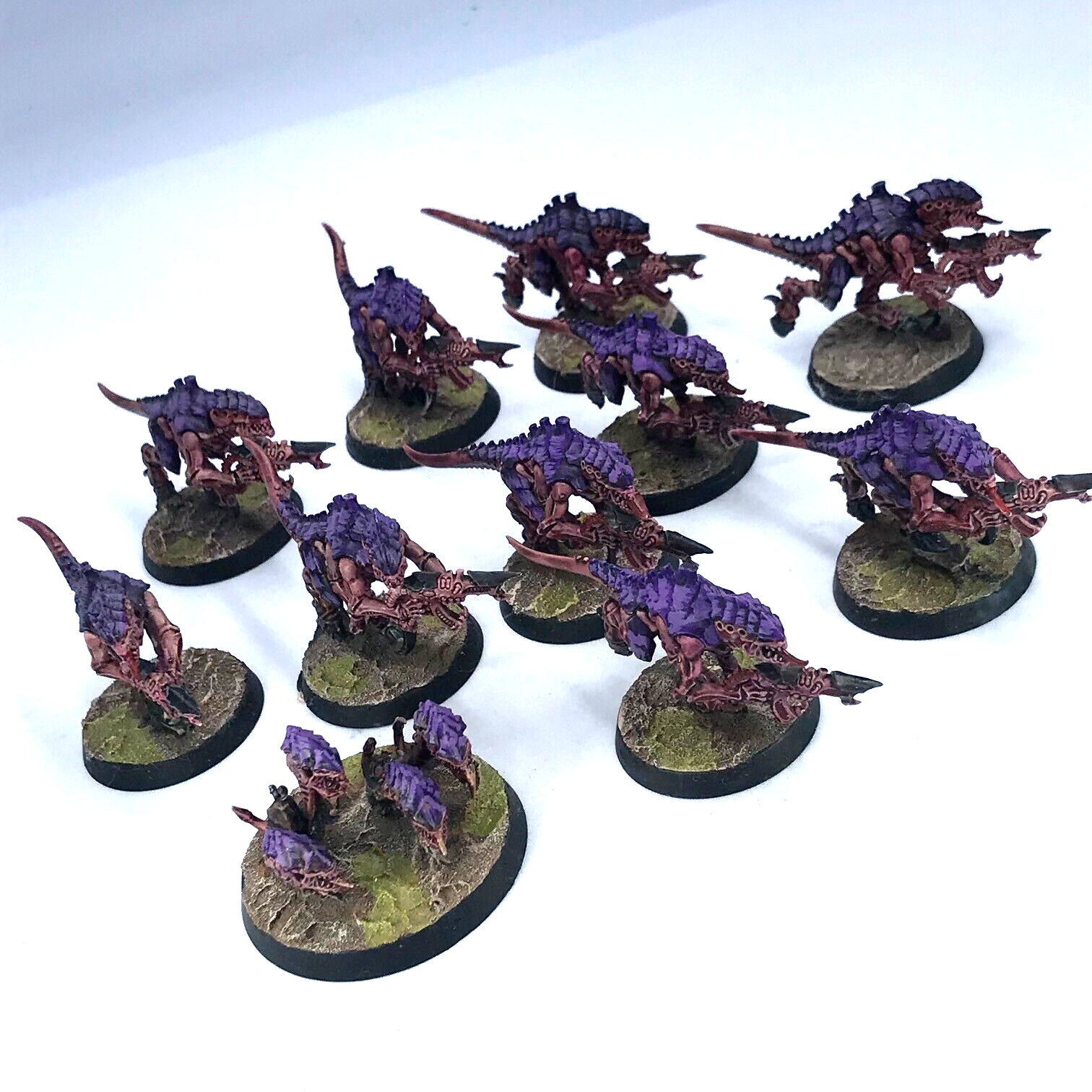 Termagant Swarm Tyranid Tyranids - Painted - Warhammer 40K Games Works