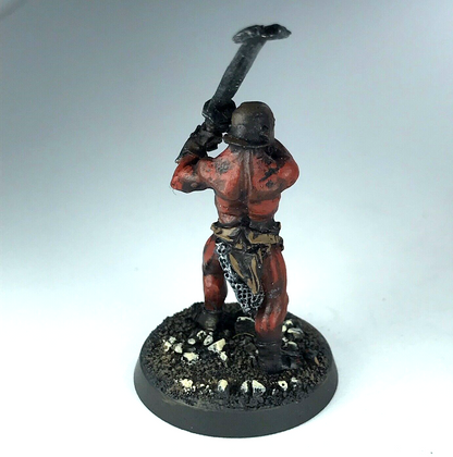 Painted Metal Uruk Hai Beserker -LOTR Warhammer / Lord of the Rings X376