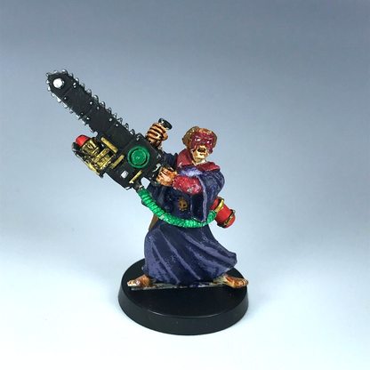 Classic Necromunda Redemptionist Zealot With Chainsaw -  Necromunda X3759