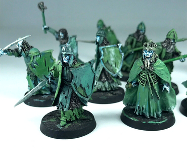 Metal Warriors of the Dead - Some Incomplete Warhammer / Lord of the Rings C1149