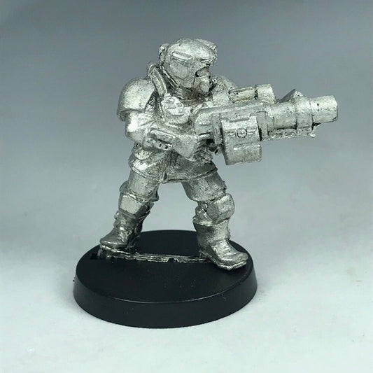 Metal Kasrkin Stormtrooper Grenade Launcher Imperial Guard - Warhammer 40K X1474