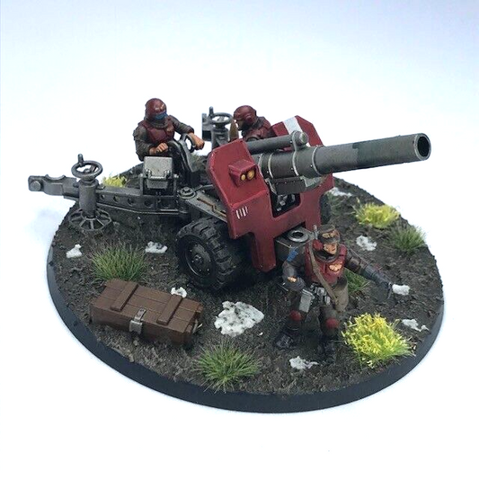 Bombast Field Gun Astra Militarum Warhammer 40K Games Workshop Painted