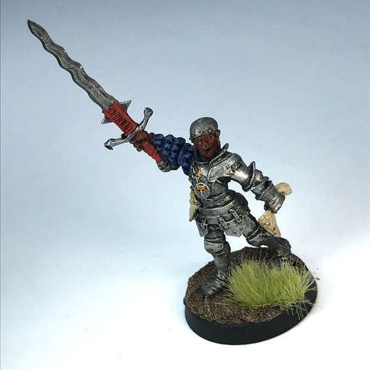 Greatsword Champion The Empire Sigmar - Painted - Warhammer Fantasy X10193