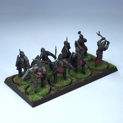 Mordor Orc Warriors & Tray LOTR - Warhammer / Lord of the Rings Painted C2048