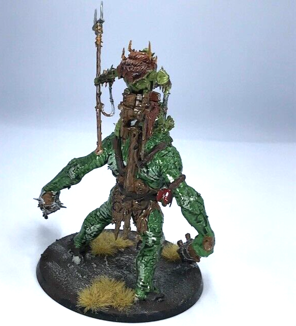 Breaka-boss on Mirebrute Troggoth Orruk Wartribes - Warhammer Age of Sigmar