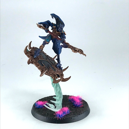 Magister on Disc of Tzeentch Chaos - Warhammer Age of Sigmar Painted C5016