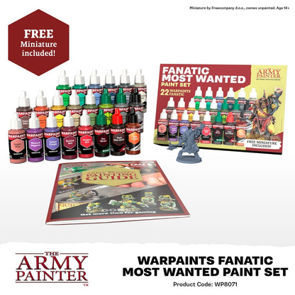 Fanatic Most Wanted Paint Set - Warpaints Fanatic - The Army Painter