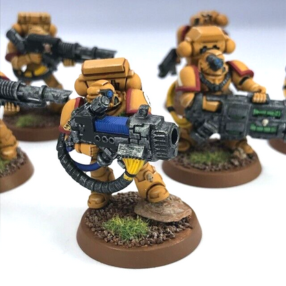 Imperial Fists Devastator Squad Space Marines - Warhammer 40K Painted C4760