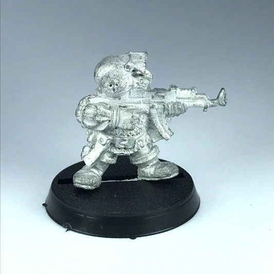 Classic Metal Space Dwarf Squat Dated 1987 Rogue Trader - Warhammer 40K X2368