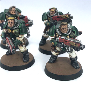 Scout Squad Dark Angels Space Marines Painted - Warhammer 40K C2966