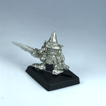 Night Goblin Warrior & Spear Dated 1991 - Citadel Warhammer Fantasy GW X13107