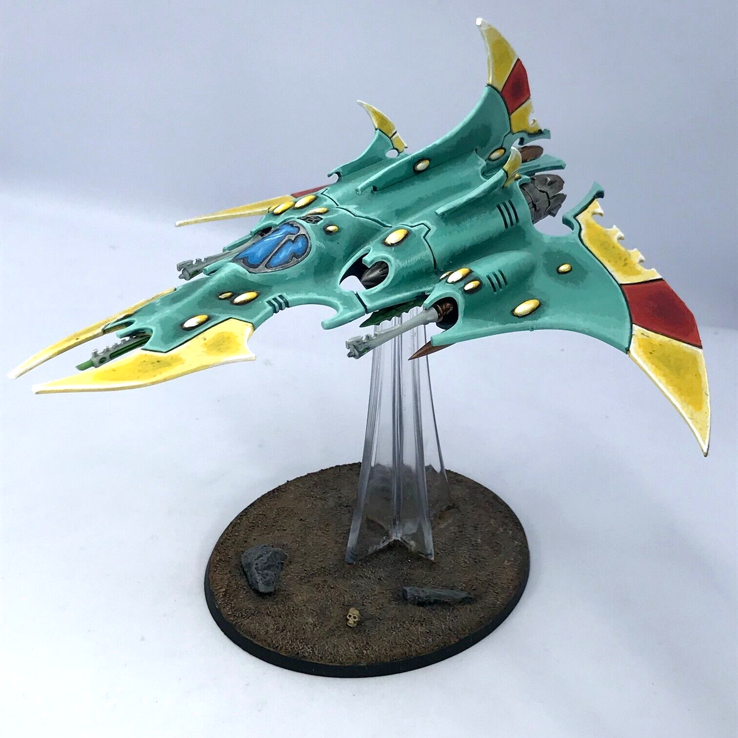 Drukhari Razorwing Jetfighter Dark Eldar - Painted Warhammer 40K Games Workshop