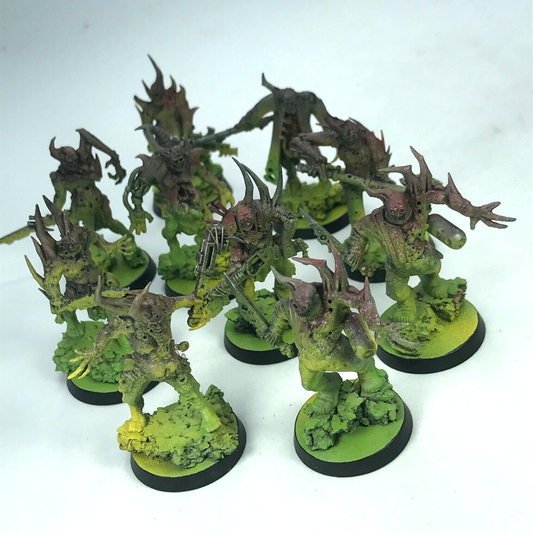 Poxwalkers Death Guard Chaos Space Marines - Painted - Warhammer 40K C177