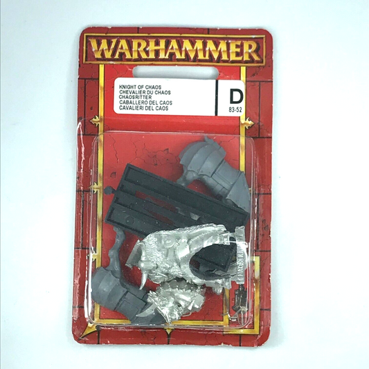 Metal Classic Knight of Chaos Blister - Warhammer Fantasy C2283