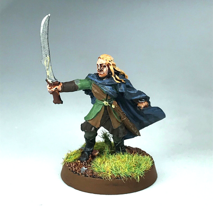 Metal Haldir Lothlorien Wood Elf - Painted - Warhammer / Lord of the Rings X5484