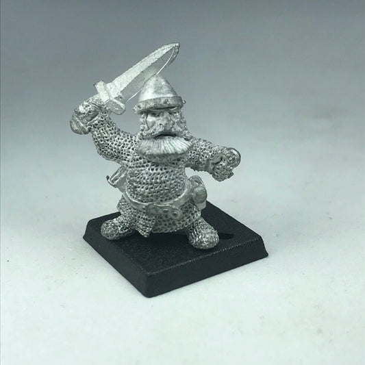 Metal Classic Dwarf Warrior - Warhammer Fantasy X9538