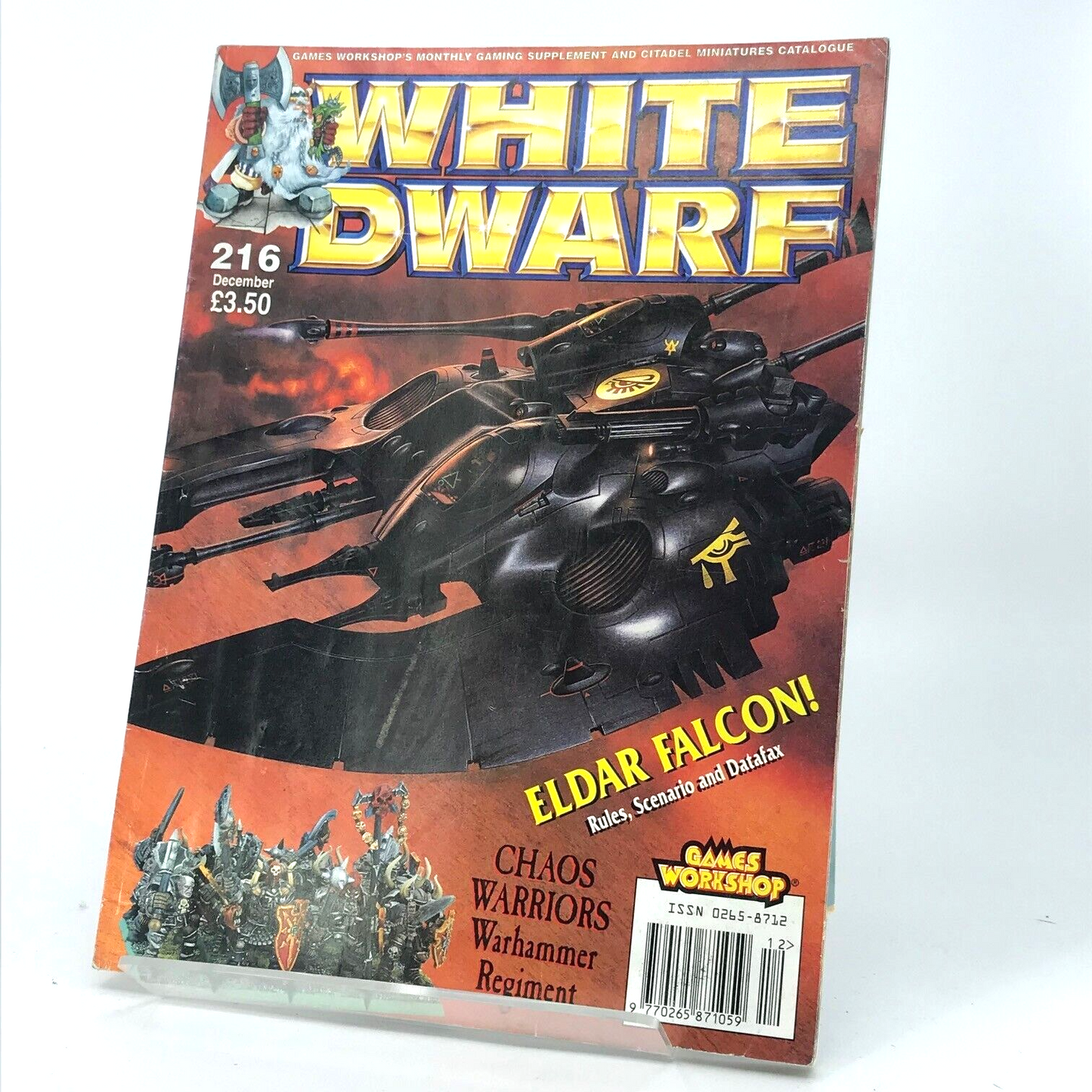 White Dwarf 216 Magazine Games Workshop Warhammer Fantasy 40,000 40K M432