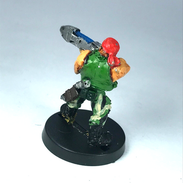 Catachan with Plasma Gun Imperial Guard - Warhammer 40K Classic Metal X625