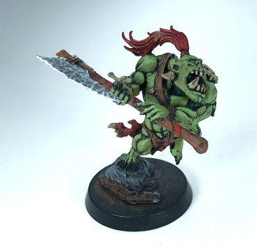 Orruk Savage Ork Boss Orruk Warclans - Painted - Warhammer Age of Sigmar C301