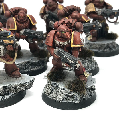 Blood Angel Space Marines Tactical Squad - Painted - Warhammer 40K C2540