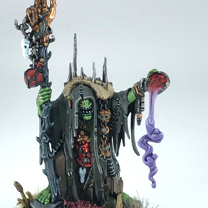 Swampcalla Shaman Orruk Warclans - Painted - Warhammer Age of Sigmar C5099