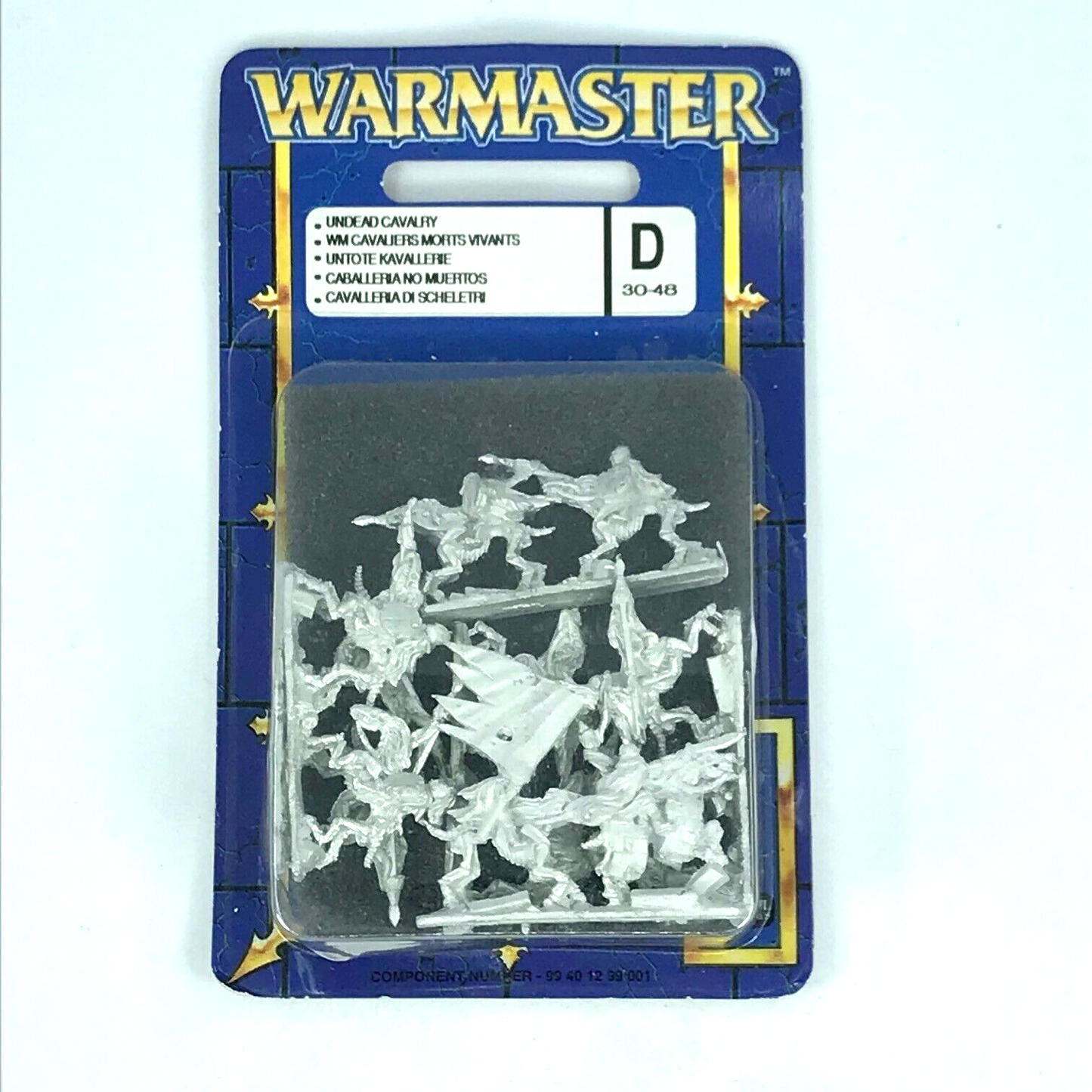 Metal Undead Cavalry Blister - OOP - Warmaster Warhammer C1115