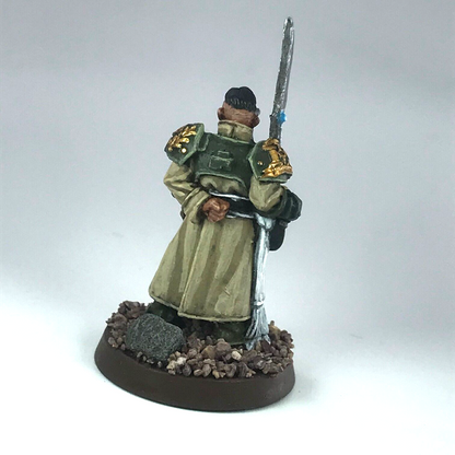 Cadian Lieutenant Imperial Guard Company HQ - Warhammer 40K Metal Painted X9286