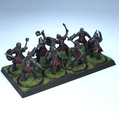 Mordor Orc Warriors & Tray LOTR - Warhammer / Lord of the Rings Painted C3228