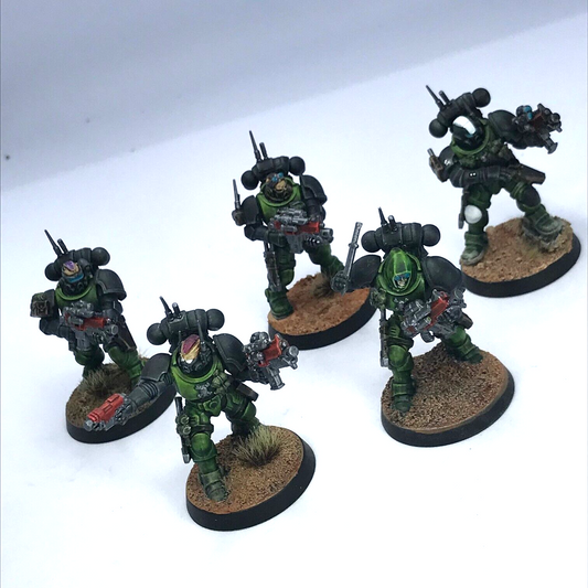 Salamanders Primaris Infiltrators Space Marines - Warhammer 40K Painted C4691