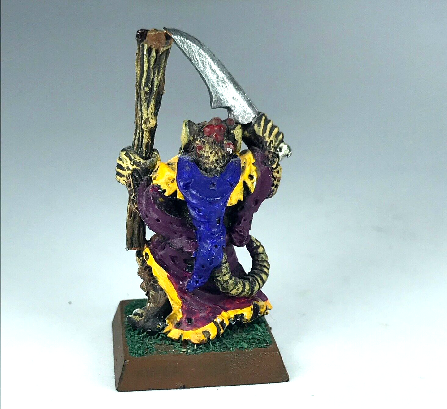 Skaven Plague Monk Painted - Citadel Warhammer Fantasy Classic Metal X6053