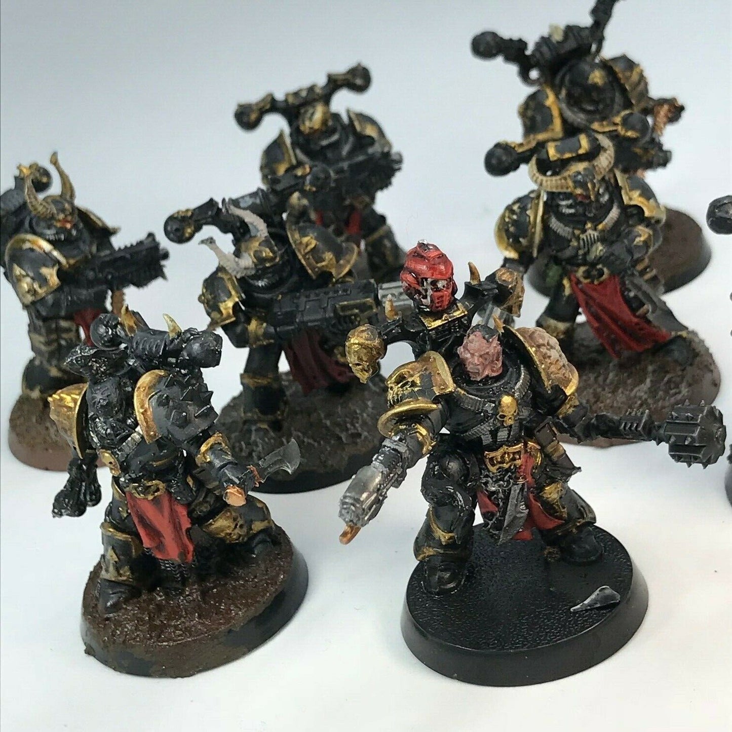 Chaos Space Marines Squad Painted - Warhammer 40K C2127