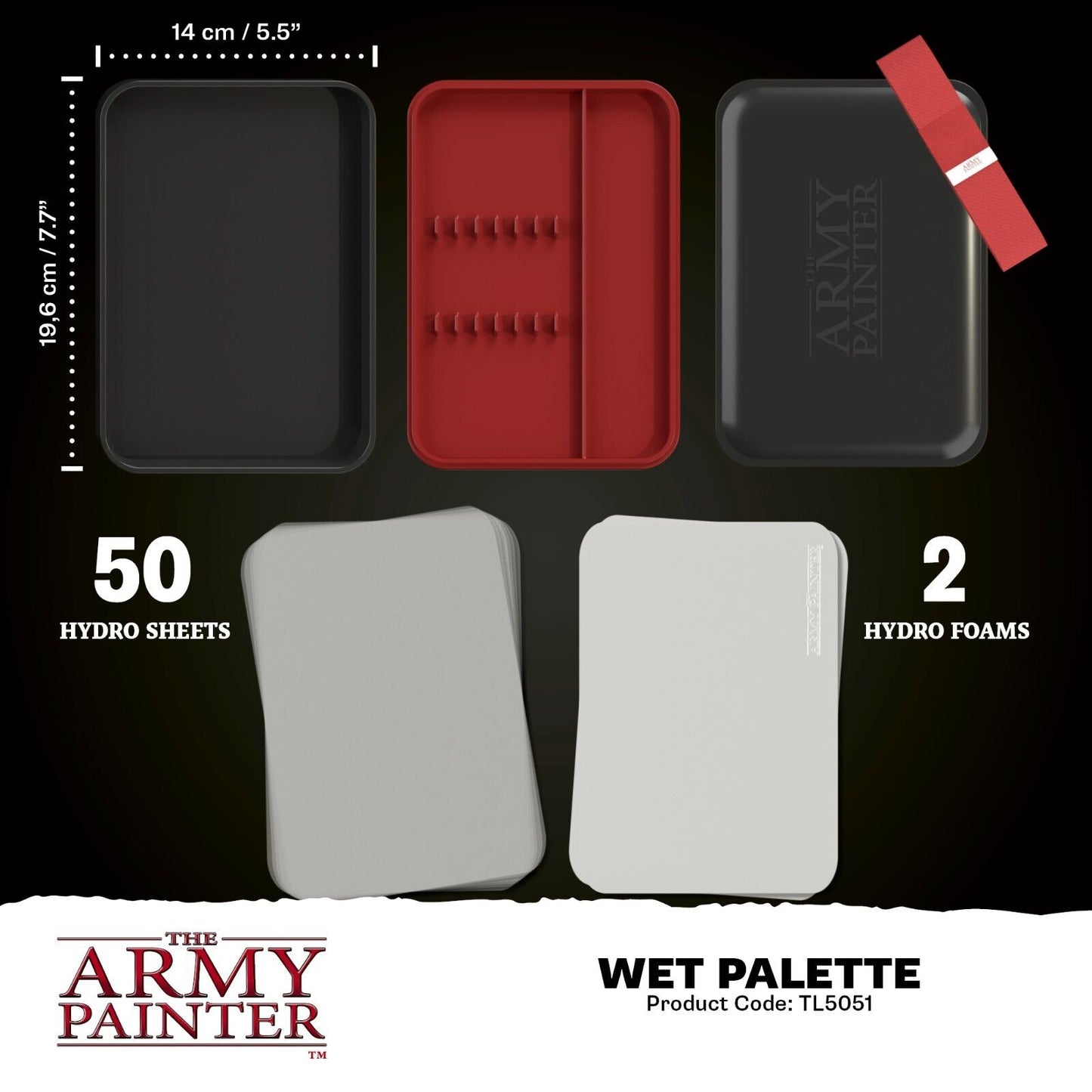 Wet Palette & Brush Storage - Tools & Accessories - The Army Painter