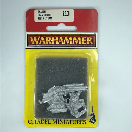 Metal Classic Skaven Clan Jezzail Team Blister - Warhammer Fantasy C1450