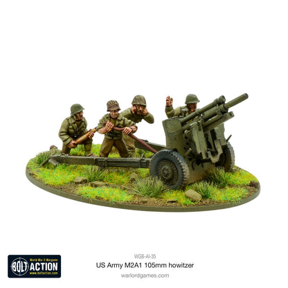 US Army M2A1 105mm Howitzer - Warlord Games Bolt Action Miniatures