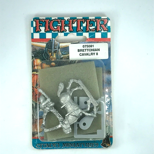 Metal Classic Fighter Bretonnian Cavalry Blister - Warhammer Fantasy C912