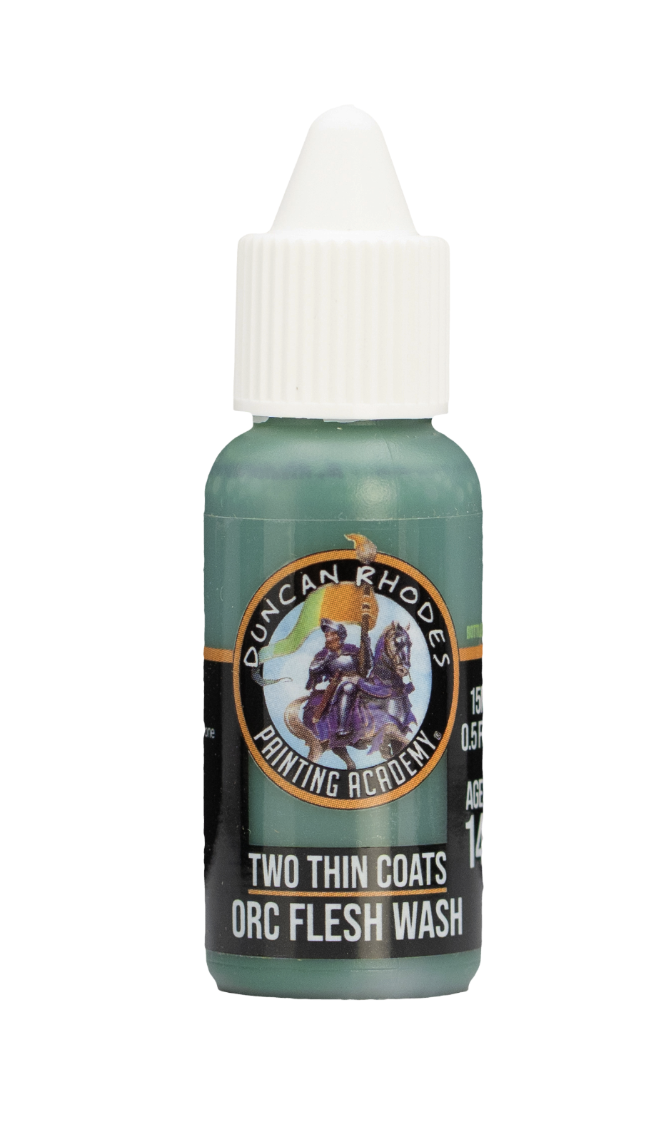 Orc Flesh Wash Two Thin Coats Paints Duncan Rhodes Painting Academy - 15ml