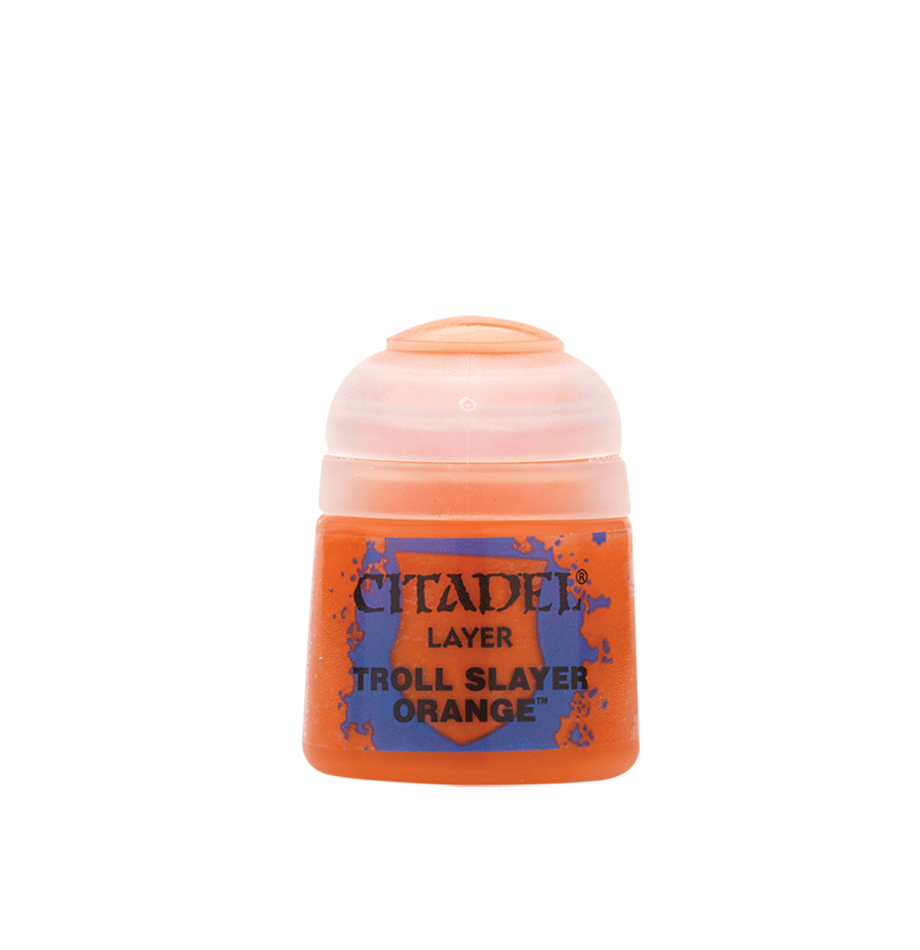 Troll Slayer Orange - Citadel Layer 12ml Games Workshop Citadel Paint