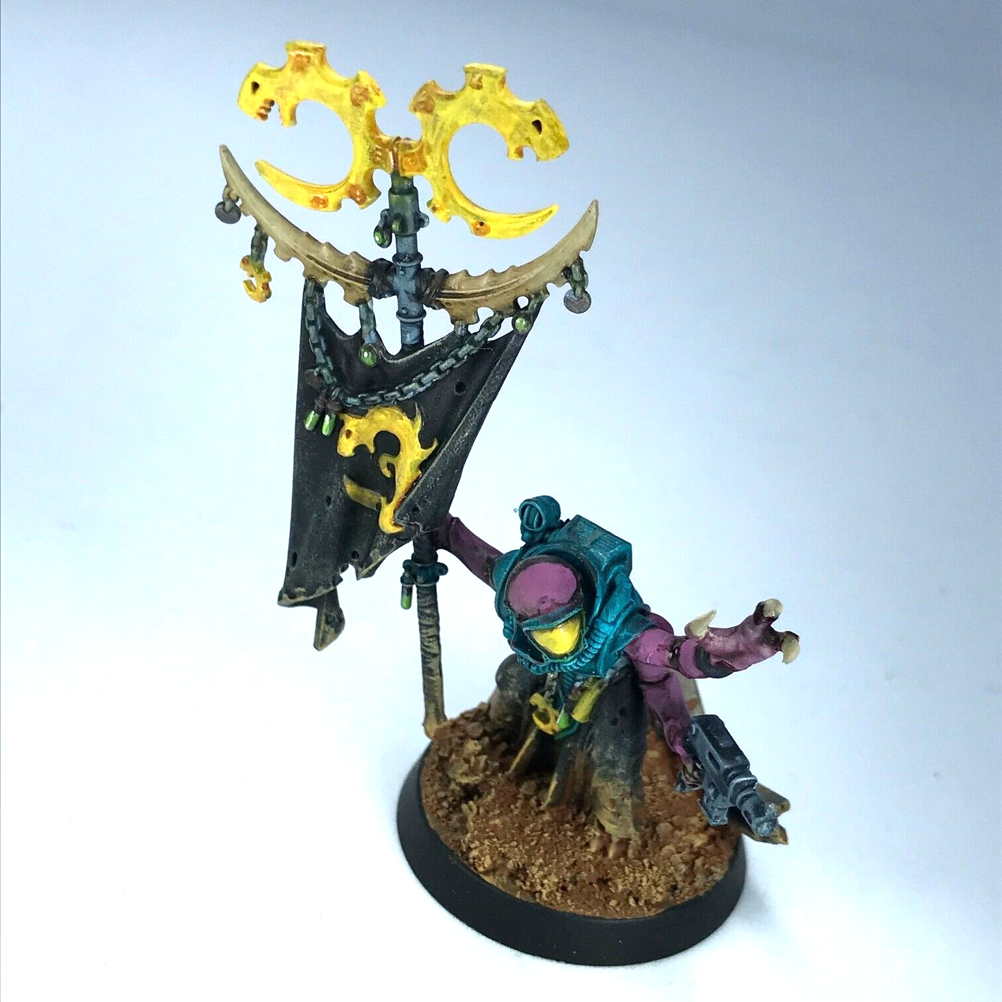 Genestealer Cults Acolyte Iconward - Painted - Warhammer 40K C4001