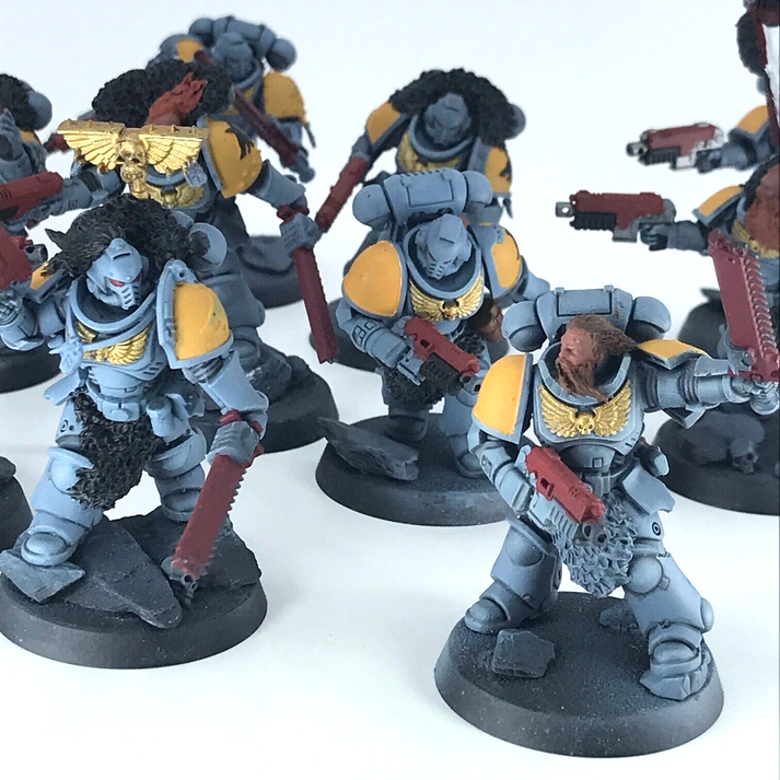 Figurine Warhammer 40k - Chaos Renegade Marine - Era Rogue Trader - Games Workshop (Occasion)