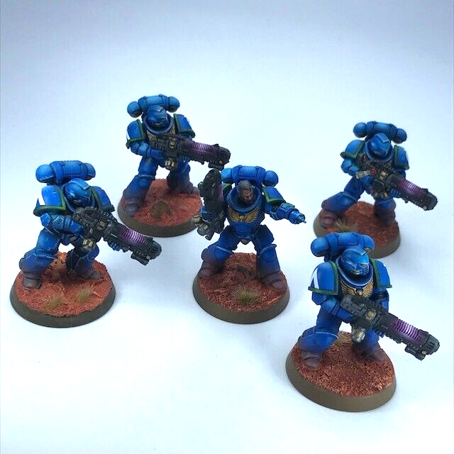 Primaris Hellblasters Ultramarines Space Marines - Painted Warhammer 40K C4109