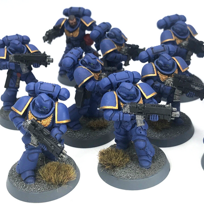 Primaris Intercessors Ultramarines Space Marines - Painted - Warhammer 40K C3003