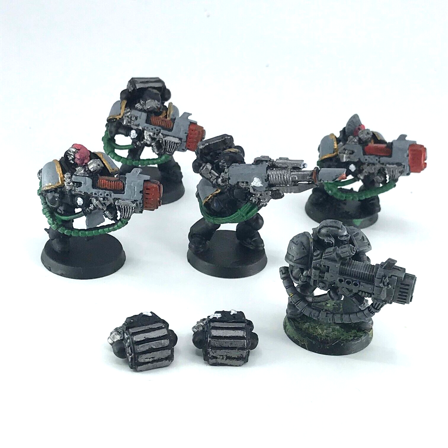 Space Marines Devastator Squad Painted - Warhammer 40K Part Metal Classic C4408