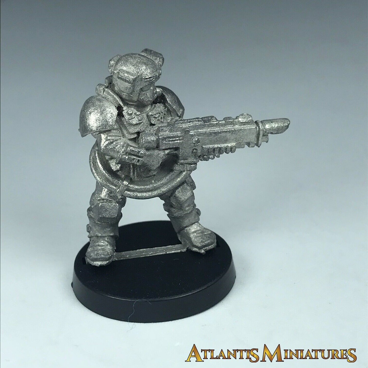 Metal Cadian Kasrkin Stormtrooper Rifleman Imperial Guard - Warhammer 40K X5619