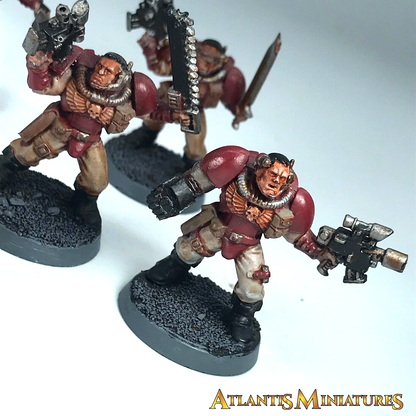 Painted Blood Angel Scout Squad Space Marine - Warhammer 40K C511