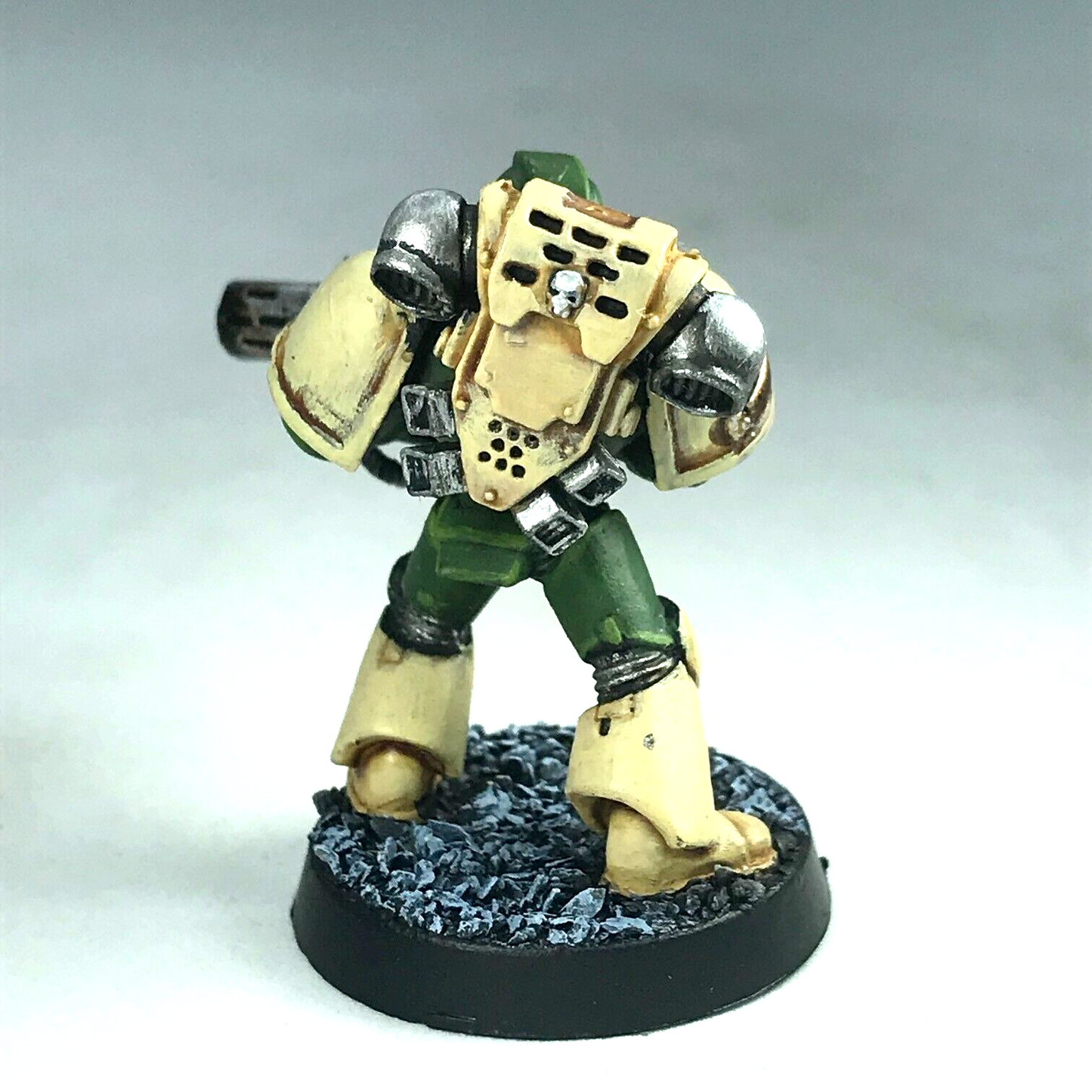 Metal Classic Space Marine Melta Gun Rogue Trader - Painted Warhammer 40K X4270