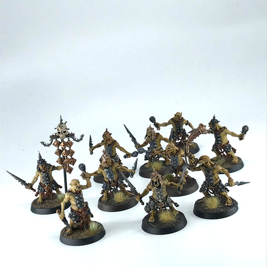 Hobgrot Slittaz Orruk Warclans - Warhammer Age of Sigmar Painted GW C5093