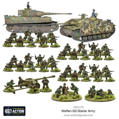 Waffen-SS Starter Army - Warlord Games Bolt Action Miniatures