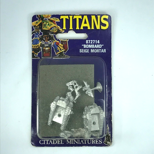 Metal Epic Bombard Siege Mortar Orks Blister OOP - Epic Warhammer 40K C356